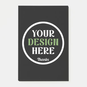 Op maat gemaakt, uniek, strak en minimalistisch He Post-it® Notes