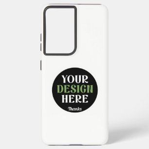 Op maat gemaakt, uniek, strak en minimalistisch He Samsung Galaxy Hoesje