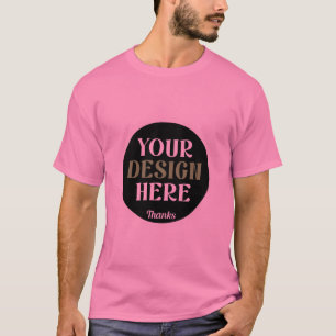 Op maat gemaakt, uniek, strak en minimalistisch He T-shirt