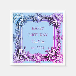 Op maat gemaakt Victoriaans scroll frame, Elegante Servet