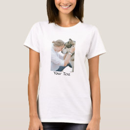 Op Maat Gemaakt - Voeg Foto en Tekst Toe T-shirt