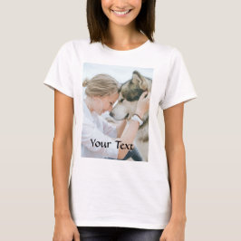Op Maat Gemaakt - Voeg Foto en Tekst Toe T-shirt