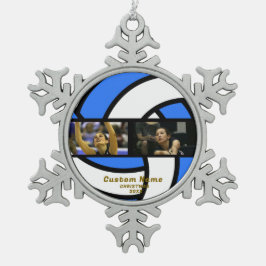 Op maat gemaakt Volleybal Foto Ornament - Geperson