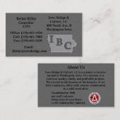 op maat gemaakt voor Britse gebeeldhouwde stenen l Klantenkaartje (Voorkant / Achterkant)