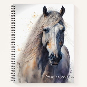 Op maat gemaakt White Horse waterverf notitieboek