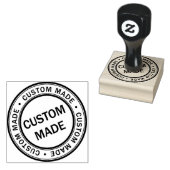 Op maat gemaakt zakelijk Logo medium Rubberstempel (Gestempeld)