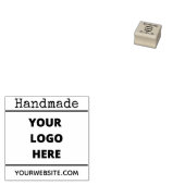 Op Maat Gemaakt Zakelijk Logo Rustiek Ambachtelijk Rubberstempel (Gestempeld)