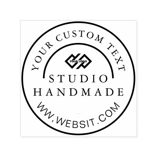 Op maat gemaakt zelf-inkend stempel (Design)