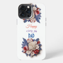 Op maat gemaakte 4 juli: 3D patriottische bloemen