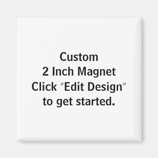 Op maat gemaakte 5 cm Vierkante Magneet