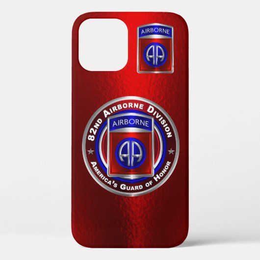 Op maat gemaakte 82e Luchtlandingsdivisie Case-Mate iPhone Case (Achterkant)