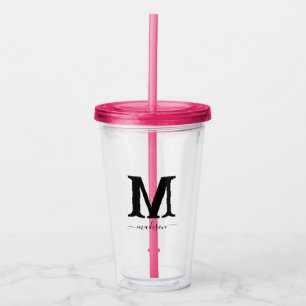 Op maat gemaakte acryl tumbler drinkbeker