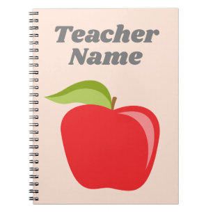 Op maat gemaakte Apple Teacher met moderne Apple Notitieboek