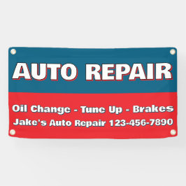 Op maat gemaakte autoreparatie service Remmen Olie Spandoek