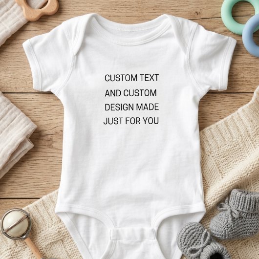 Op maat gemaakte baby body romper