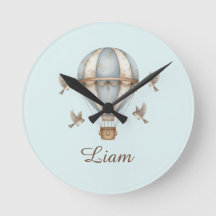 Op maat gemaakte baby jongensnaam waterverf vintag