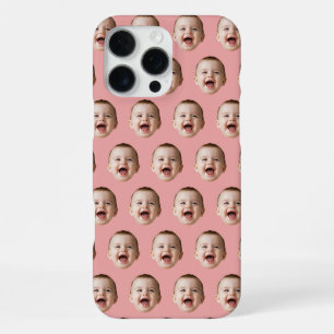 Op maat gemaakte babyface iPhone-hoes iPhone 16 Pro Max Hoesje