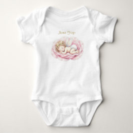 Op maat gemaakte babyfee romper