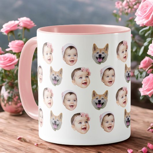 Op maat gemaakte babygezicht mok