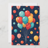 Op maat gemaakte ballon  kaart (Voorkant)