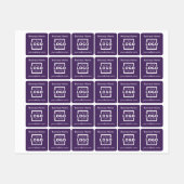 Op maat gemaakte bedrijfskleding met logo labels (Vel)