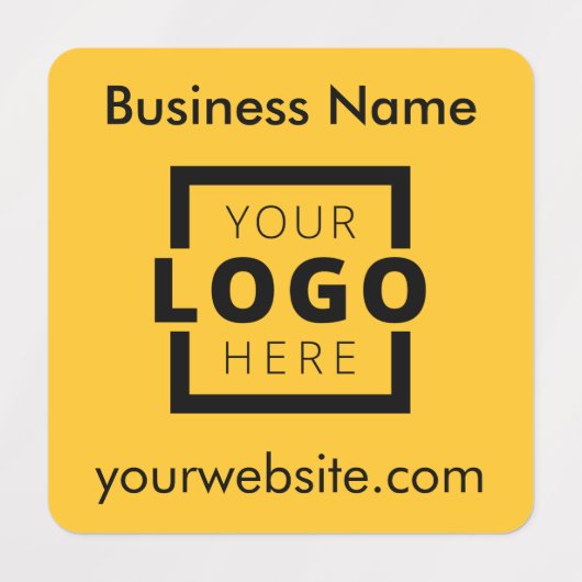 Op maat gemaakte bedrijfskleding met logo labels (Design 1)