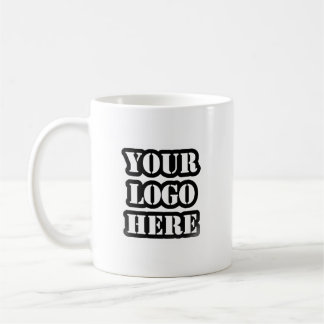 Op maat gemaakte bedrijfslogo gebrandmerkte koffie koffiemok