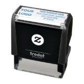 Op maat gemaakte bedrijfslogo naam retouradres ste zelfinktende stempel (Product)