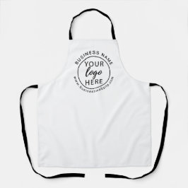 Op maat gemaakte bedrijfslogo print apron schort