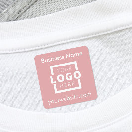 Op maat gemaakte bedrijfslogo promotionele merkart labels