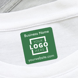 Op maat gemaakte bedrijfslogo promotionele merkart labels