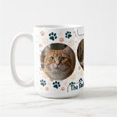 Op maat gemaakte Beste Kat Moeder Ooit Koffiemok – (Links)