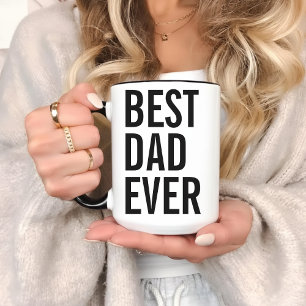 Op maat gemaakte "Beste moeder" of "Beste vader" m Mok