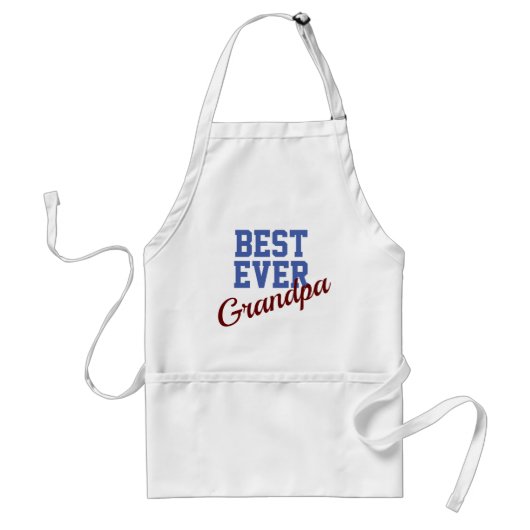 Op maat gemaakte beste opa-schort ooit standaard schort (Voorkant)
