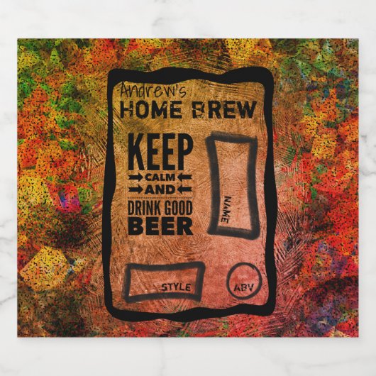 Op maat gemaakte bierfleslabels voor thuisbrouwers bier etiket (Enkel label)