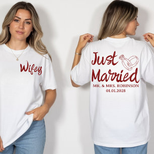 Op maat gemaakte bij elkaar passende shirts voor m