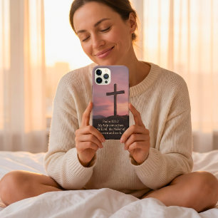 Op maat gemaakte Bijbelvers citaten Christelijke g Case-Mate iPhone 14 Hoesje