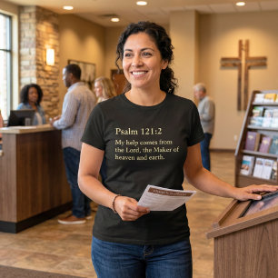 Op maat gemaakte Bijbelvers citaten Christelijke g T-shirt
