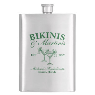 Op maat gemaakte bikinibroekjes en martini's vrijg flacon