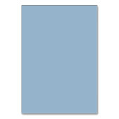Op maat gemaakte blauwe en groene trouwpalmboom ta kaart (Achterkant)