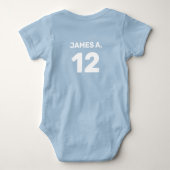 Op maat gemaakte blauwe (voor- en achterkant ontwe romper (Achterkant)