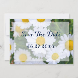 Op maat gemaakte bloemige Save The Date-kaarten Ma Kaart