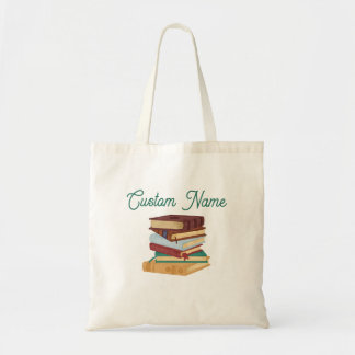 Op maat gemaakte boeken tote bag