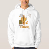 Op maat gemaakte Booty-pun flirterige skelet Hallo Hoodie (Voorkant)