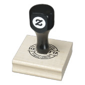Op maat gemaakte Boutique Stijl Ronde Logo Rubber Rubberstempel (Stempel)