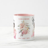 Op maat gemaakte bruidsmeisjes-aanzoek bruidsfeest mok (Midden)