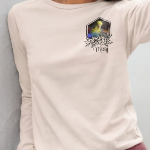 Op maat gemaakte Budgie Gepersonaliseerde Huisdier Tri-Blend Shirt