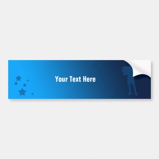 Op maat gemaakte bumpersticker (Voorkant)