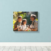 Op Maat Gemaakte Canvas Prints – Verander Uw Foto' (Insitu (Houten vloer))