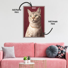 Op maat gemaakte canvasprint ter nagedachtenis aan canvas afdruk